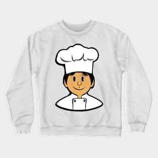 Whip up some fun with Chef Cartoon: A Deliciously Playful Piece of Art! Crewneck Sweatshirt